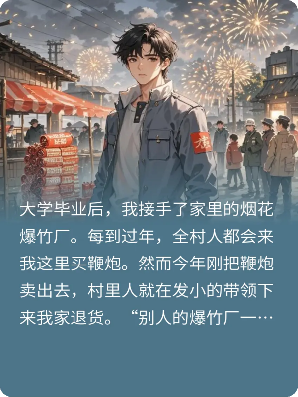 重生后我不再拦着村里人买劣质鞭炮