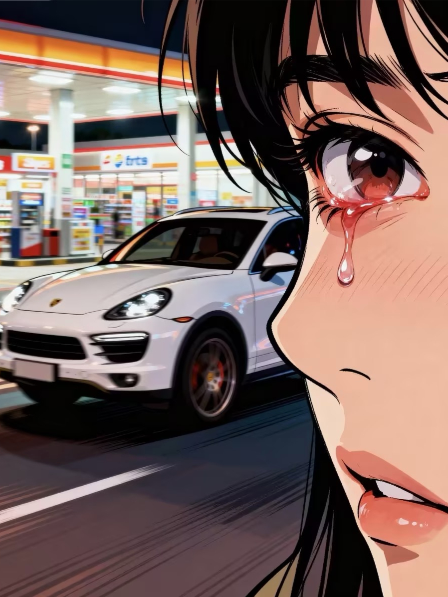 全款提了保时捷卡宴，老公开上车就把我扔在了服务区