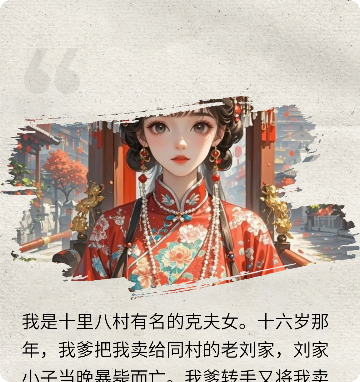 都说我克夫，可我成了皇后