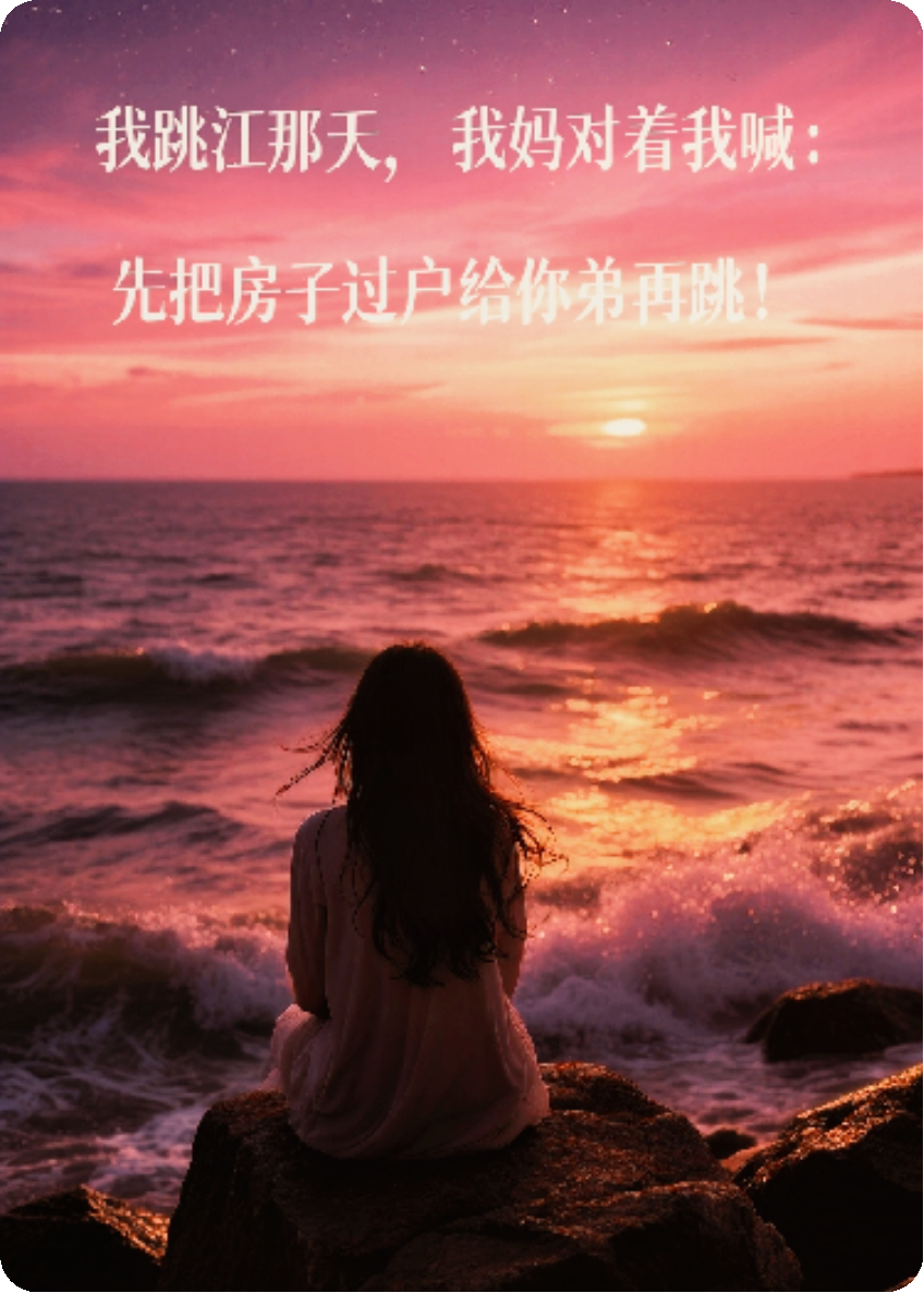 我跳江那天，我妈对着我喊：先把房子过户给你弟再跳！