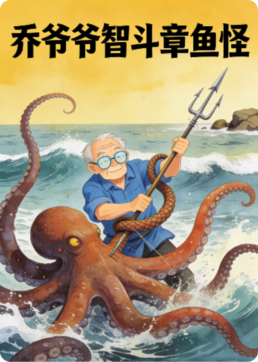 乔爷爷智斗章鱼怪
