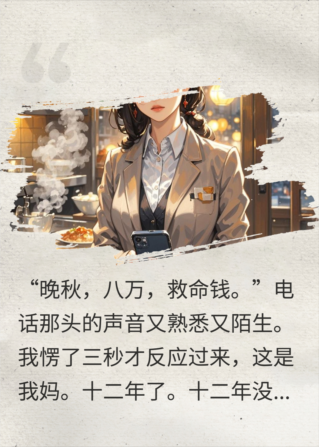 当年不管我饿不饿，现在别管我孝不孝