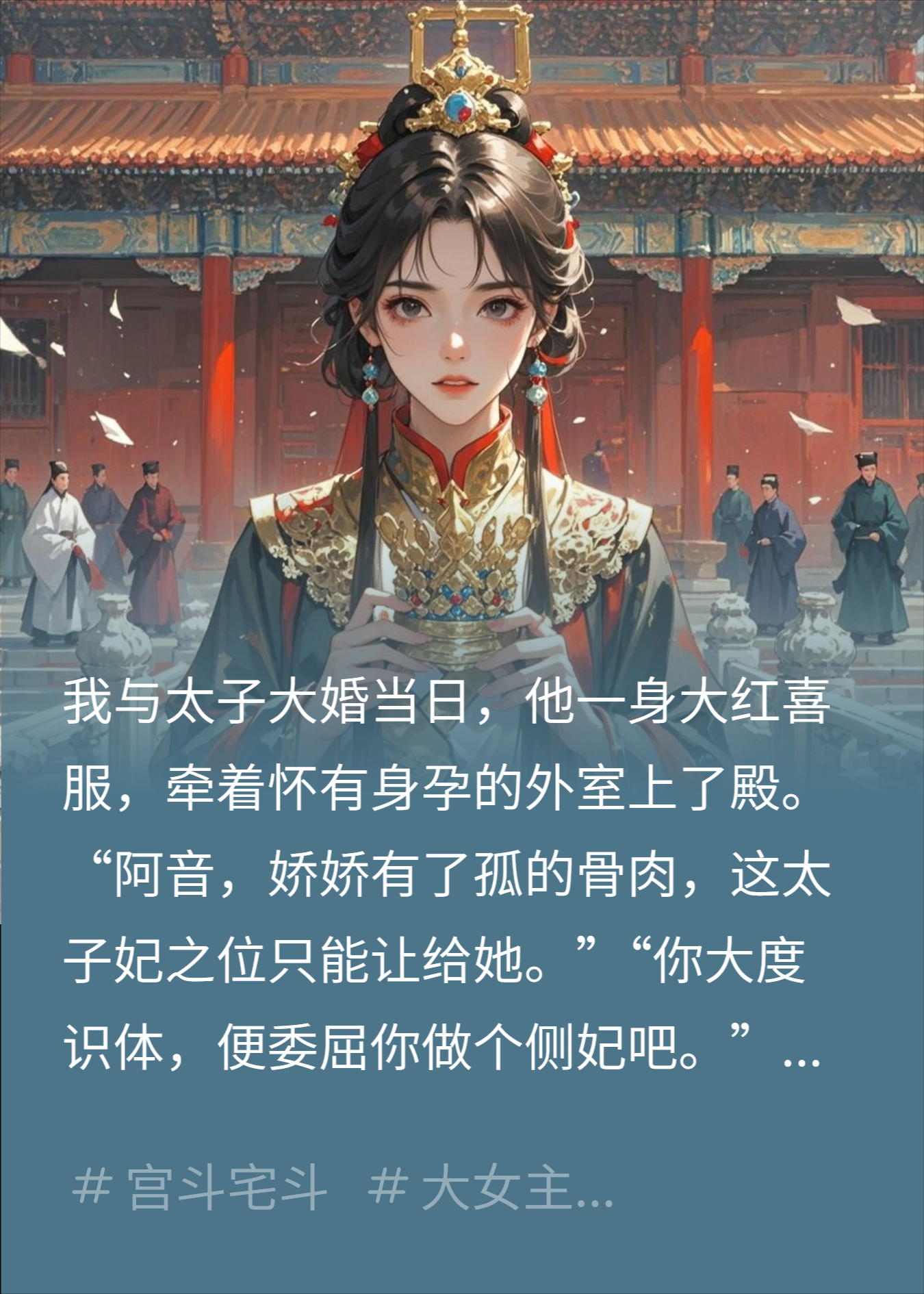 大婚当日外室带球上殿，我砸碎凤冠反手退婚