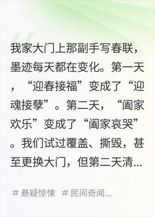 被修改的春联
