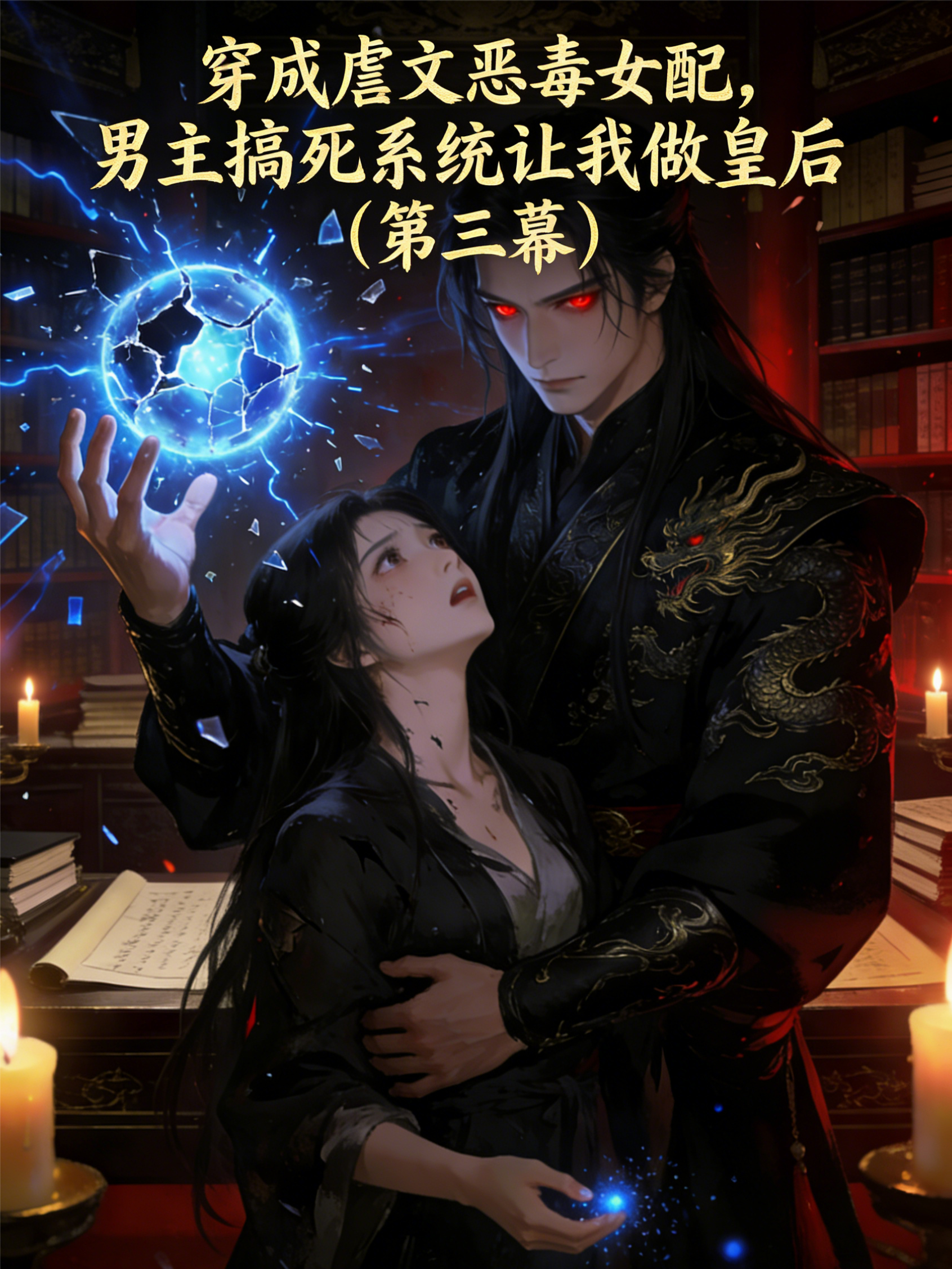 穿成虐文恶毒女配，男主搞死系统让我做皇后（第三幕）