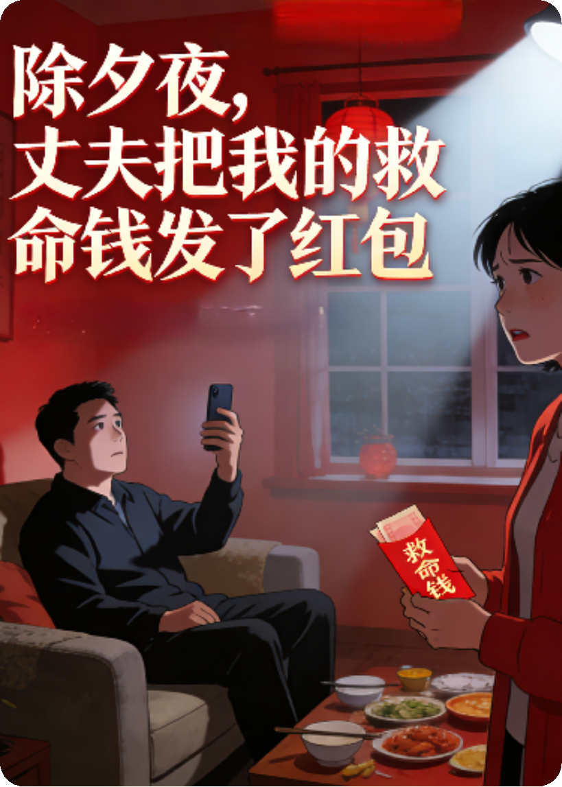 除夕夜，丈夫把我的救命钱发了红包