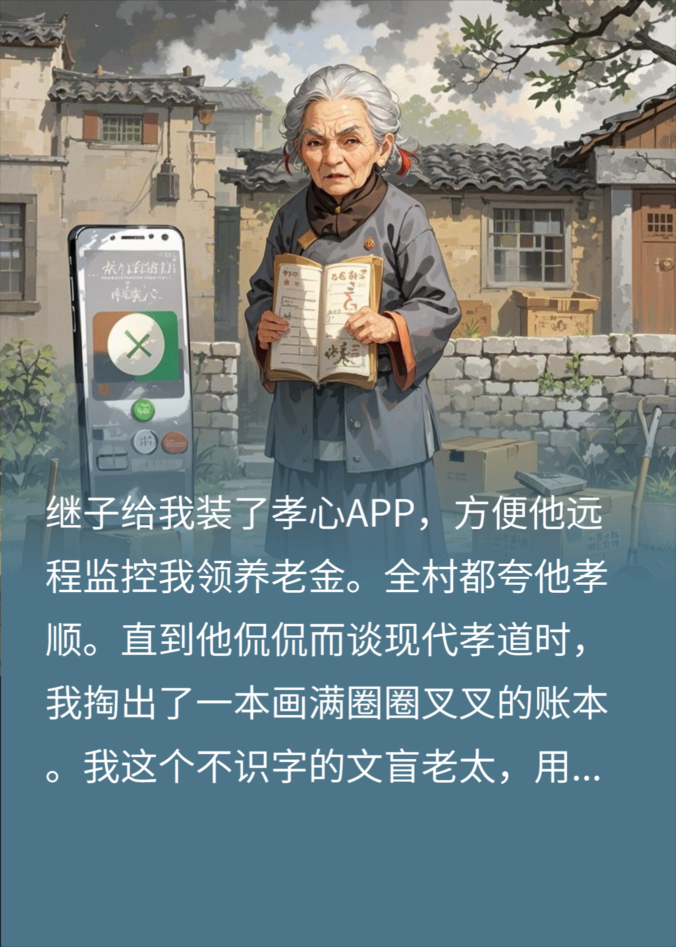 65岁的我反手锁死继子的孝心APP