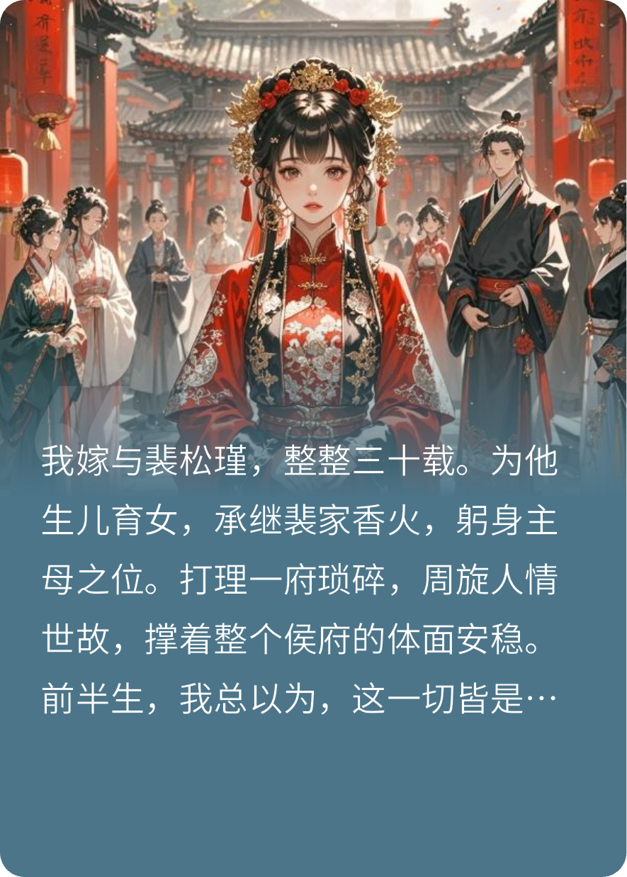 成亲当日，前夫后悔了