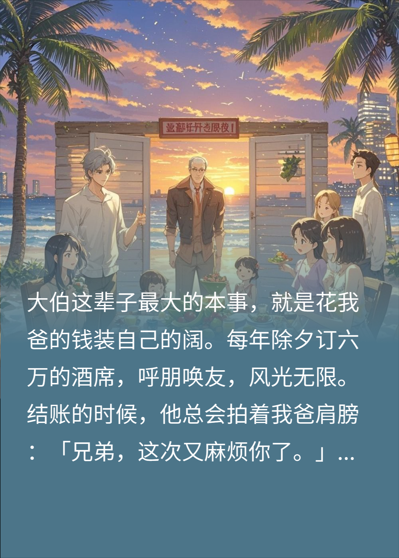 年除夕被大伯当提款机？我直接带全家飞三亚，他气炸了