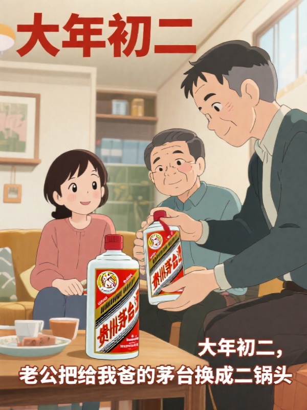 大年初二，老公把给我爸的茅台换成二锅头
