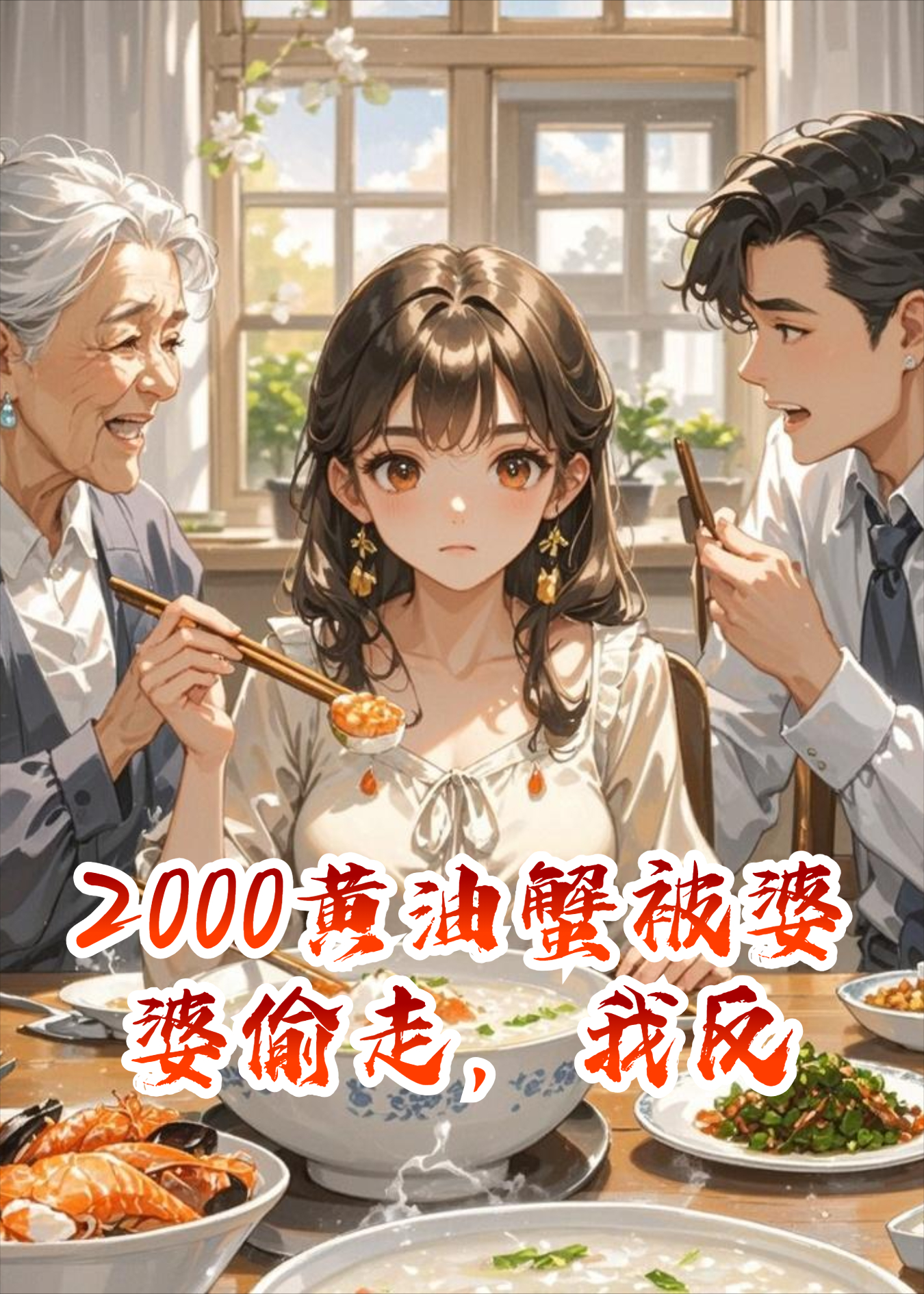 2000黄油蟹被婆婆偷走，我反手断粮，让婆家咸菜配白粥