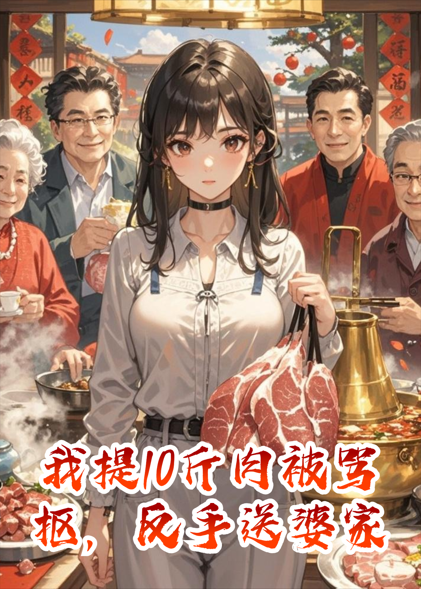 我提10斤肉被骂抠，反手送婆家，全家跪求我别走！