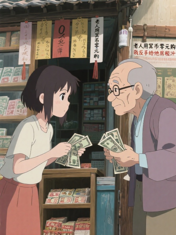 老人用冥币零元购，我反手给他房租涨十倍