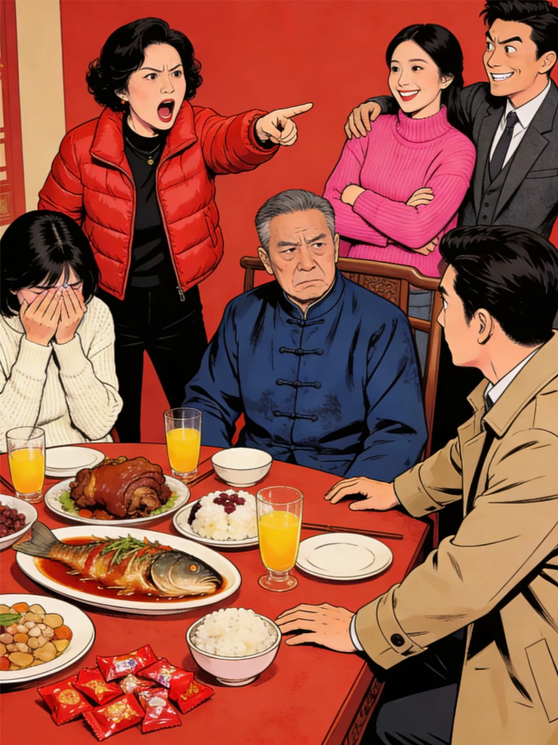 大年初二回娘家，我发现老婆不是岳父母亲生的