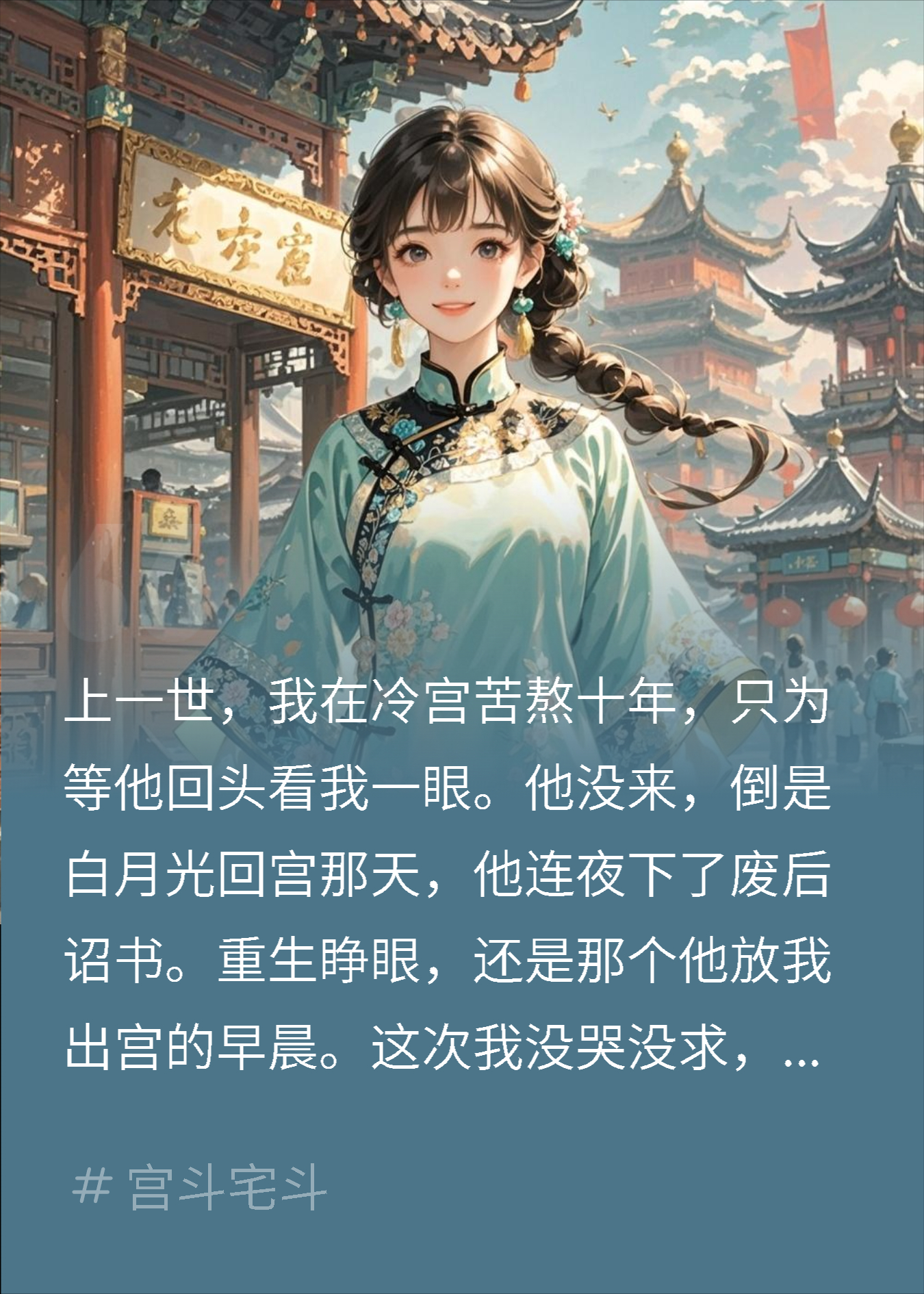 十年苦熬等来废后，重生我拿钱走人后，皇帝气到驾崩