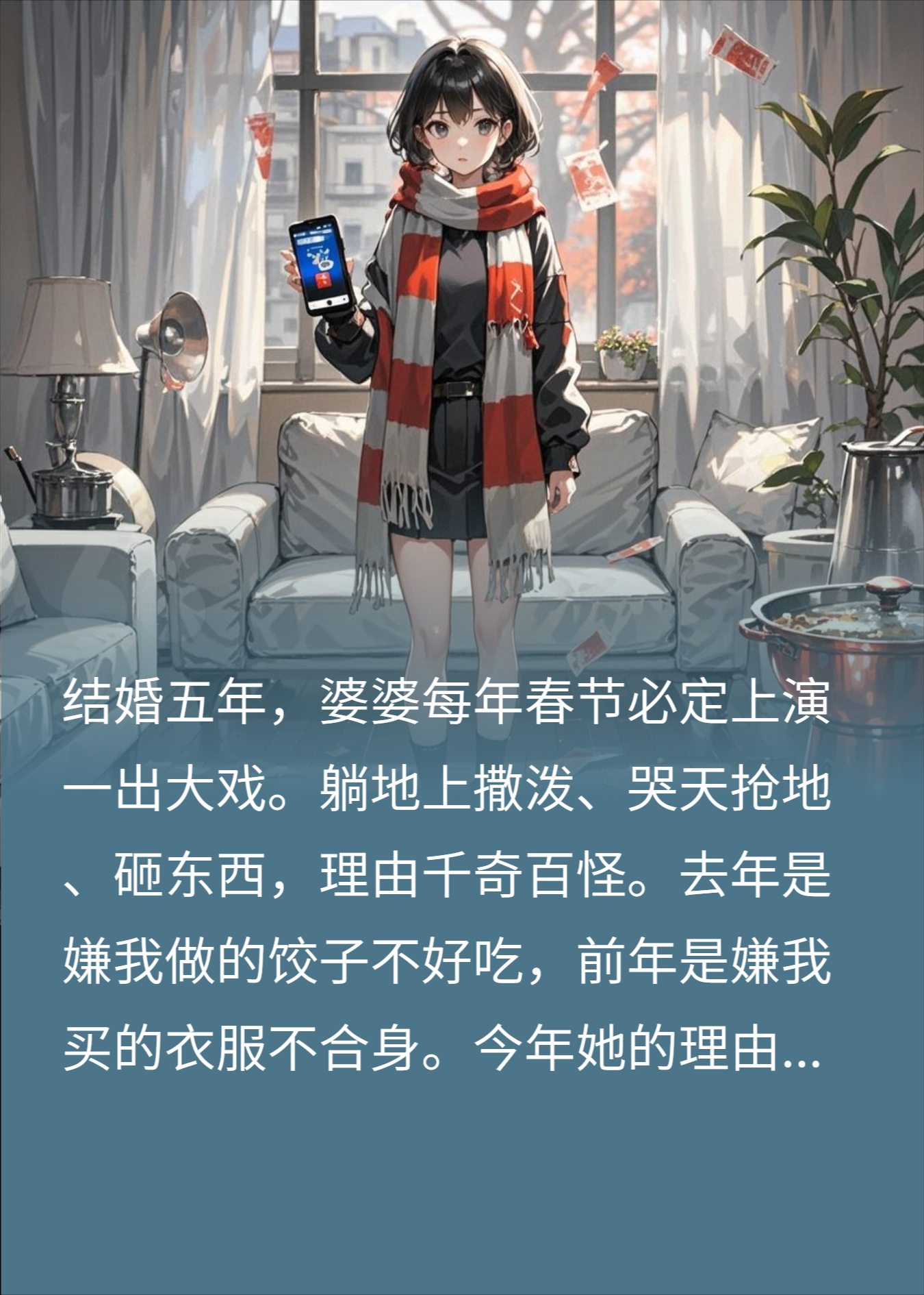 春节婆婆又作妖？老公让我二选一，我反手让他净身出户