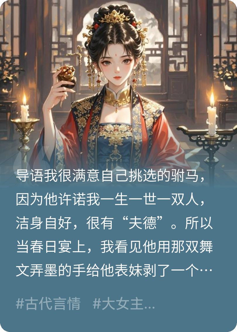 驸马给表妹剥核桃，当晚我让他剥了半麻袋