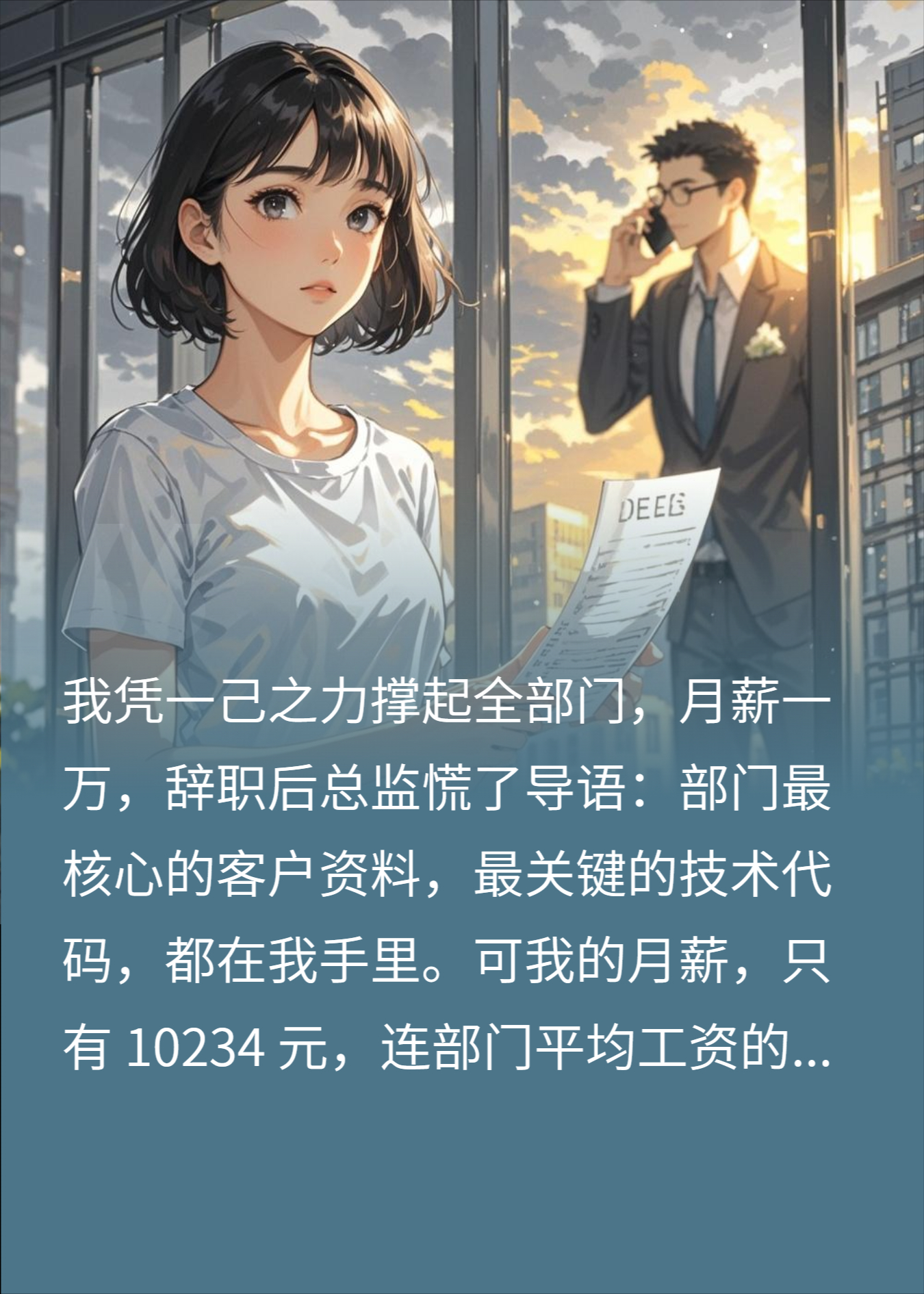 代码无人懂，项目全瘫痪：我的辞职信，让总监声音发抖