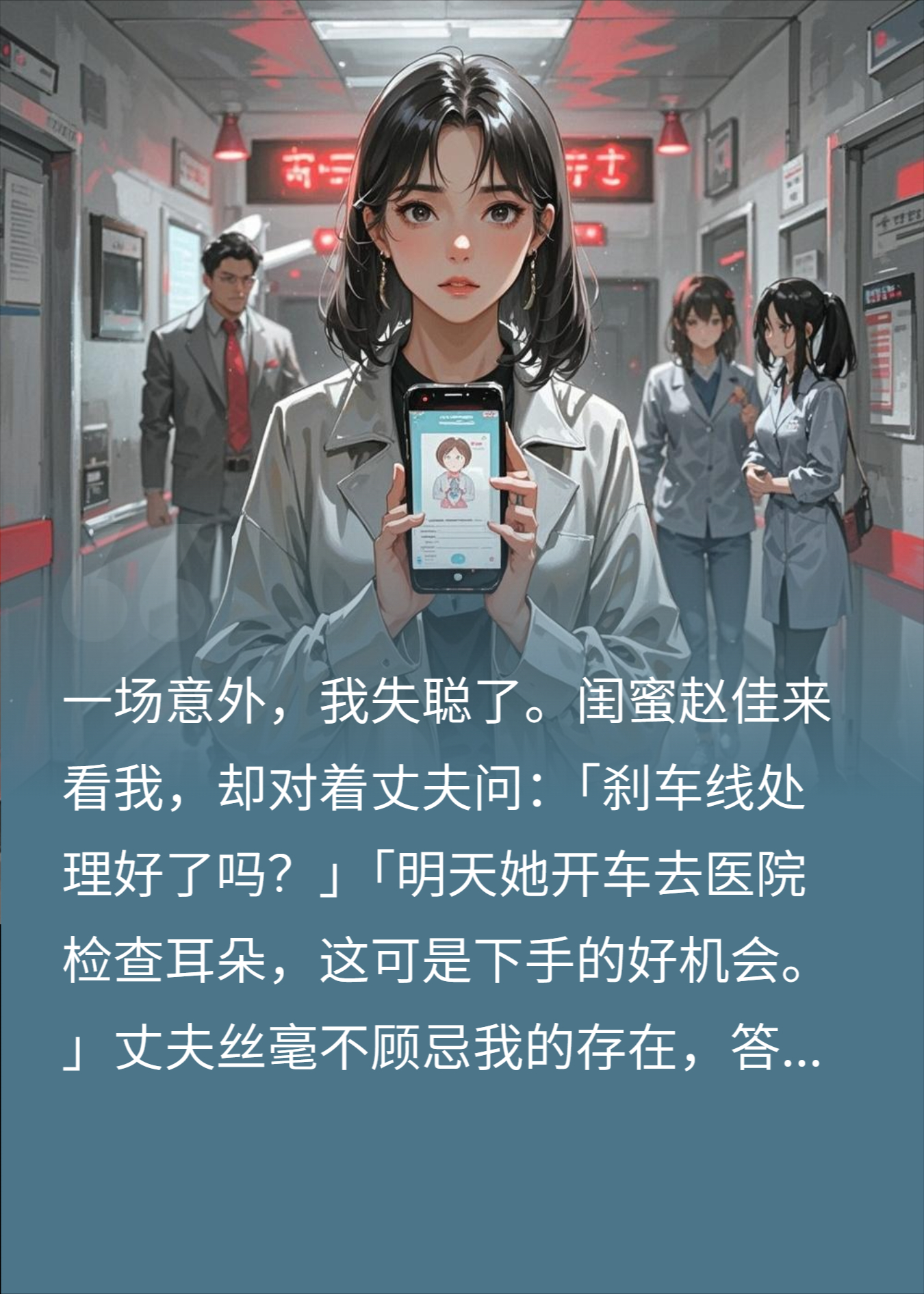 当我听不见后丈夫和闺蜜原形毕露