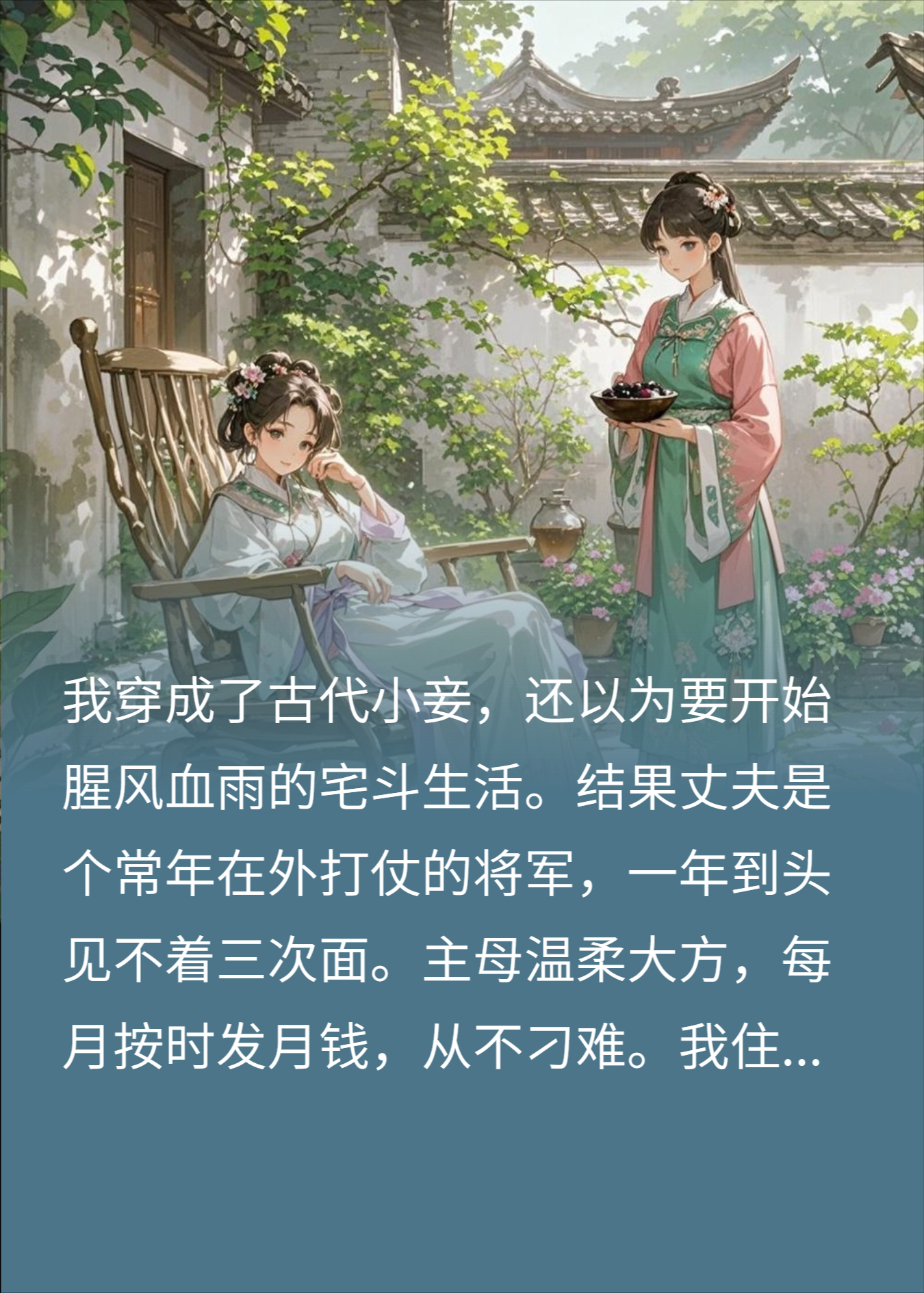 一朝穿越，我成了镇北王府的咸鱼妾室