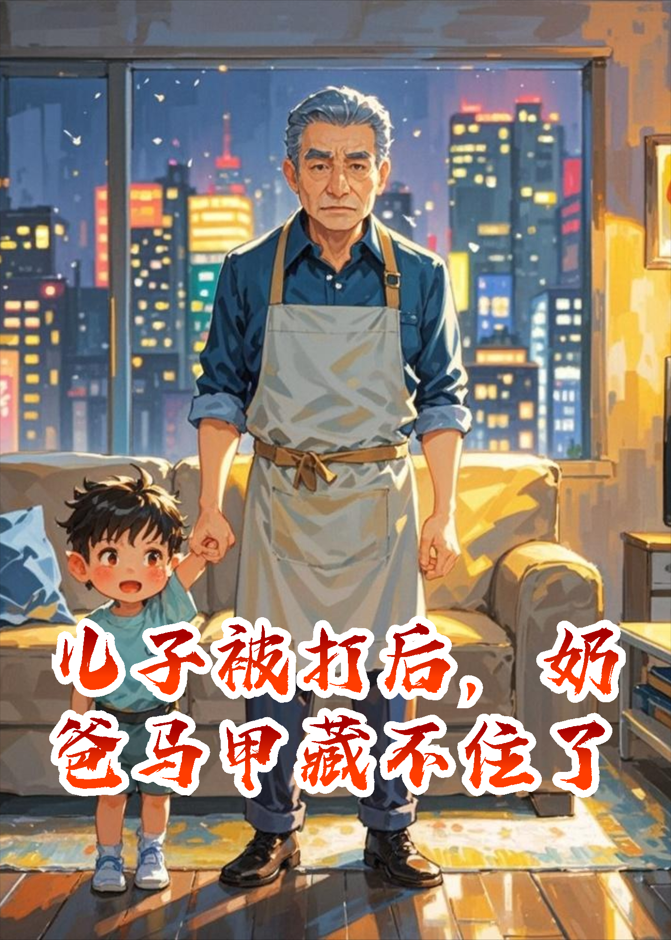 儿子被打后，奶爸马甲藏不住了