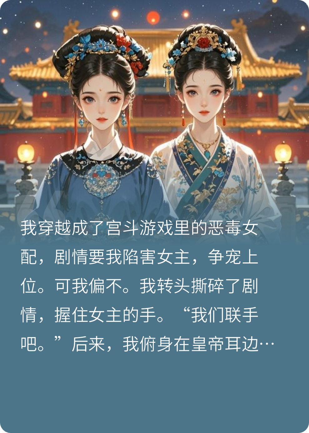 皇帝病危那一夜，我和女主都笑了