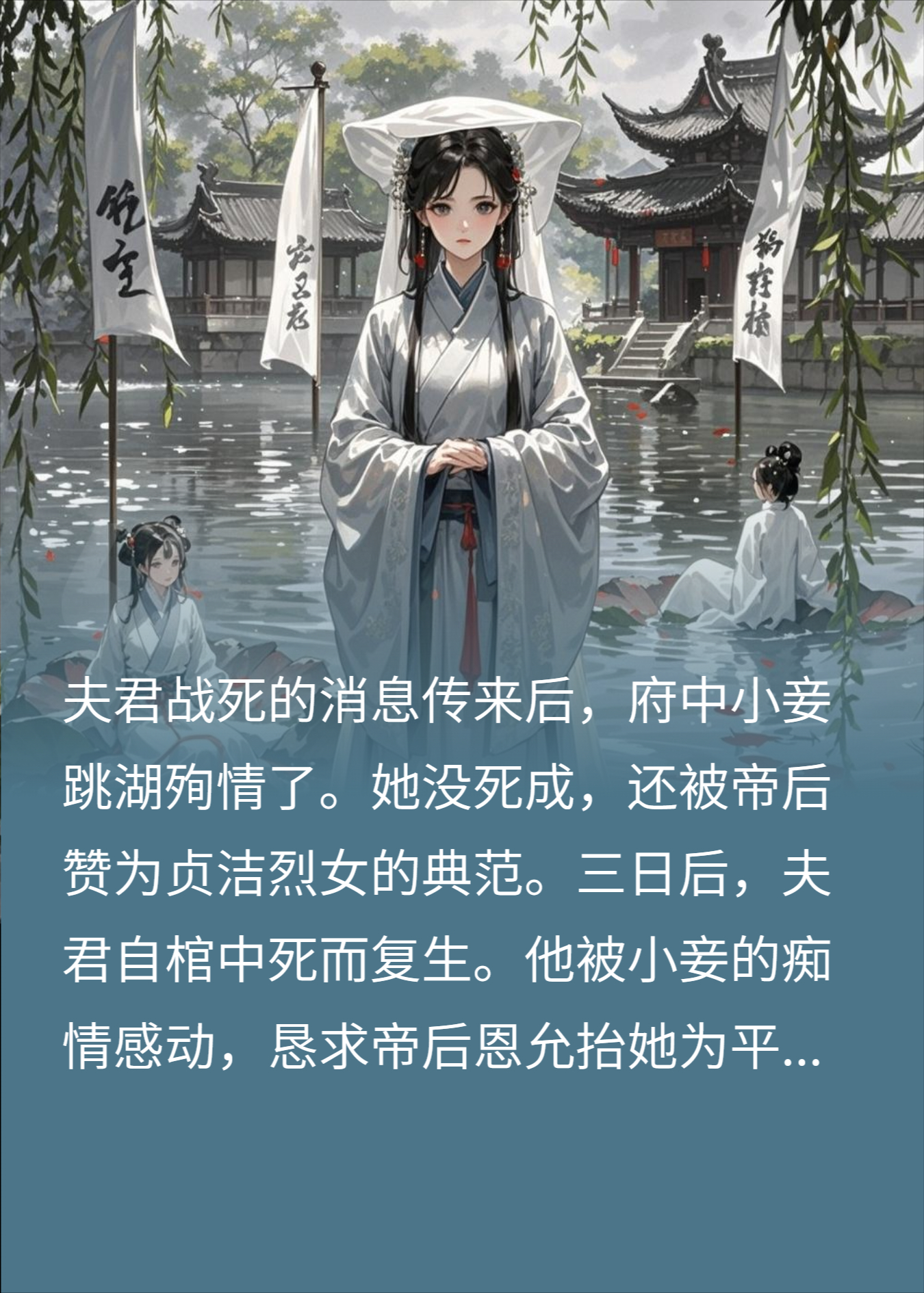 重生后，我让渣夫小妾假死成真