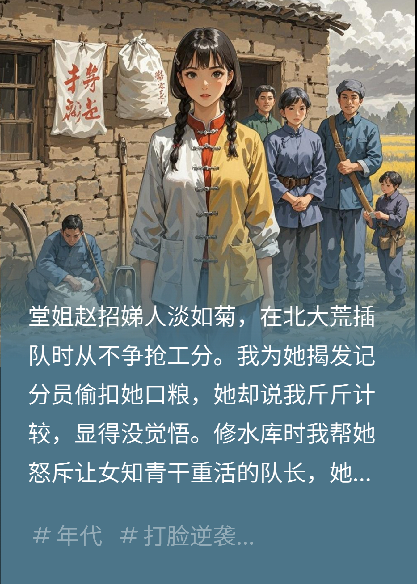 堂姐人淡如菊，我让她扎根北大荒一辈子