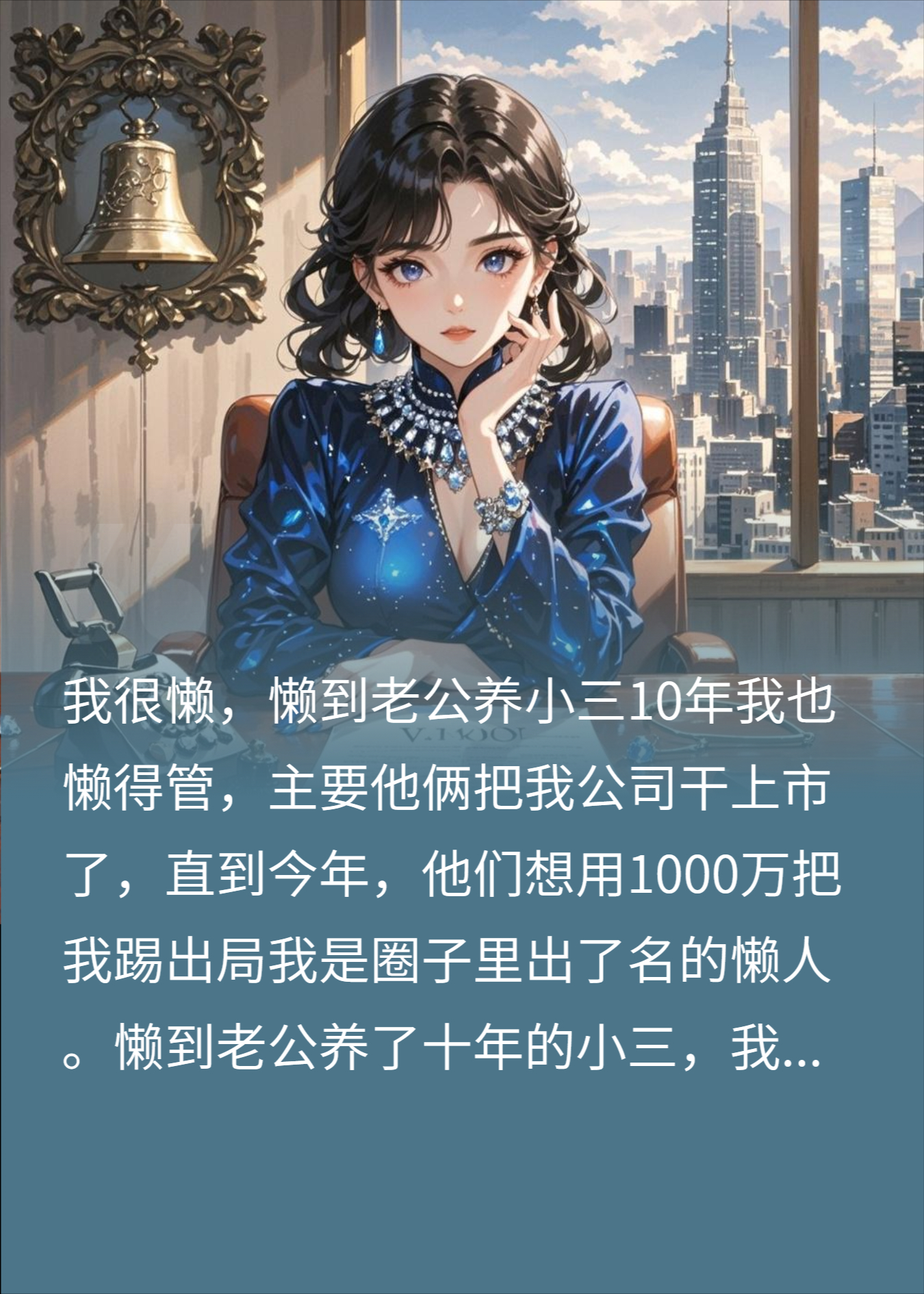 老公养小三10年我懒管，公司刚上市，我秒让他俩滚出局