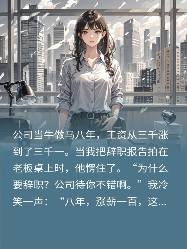 公司八年涨薪100老板谎称给股份在梦里吗