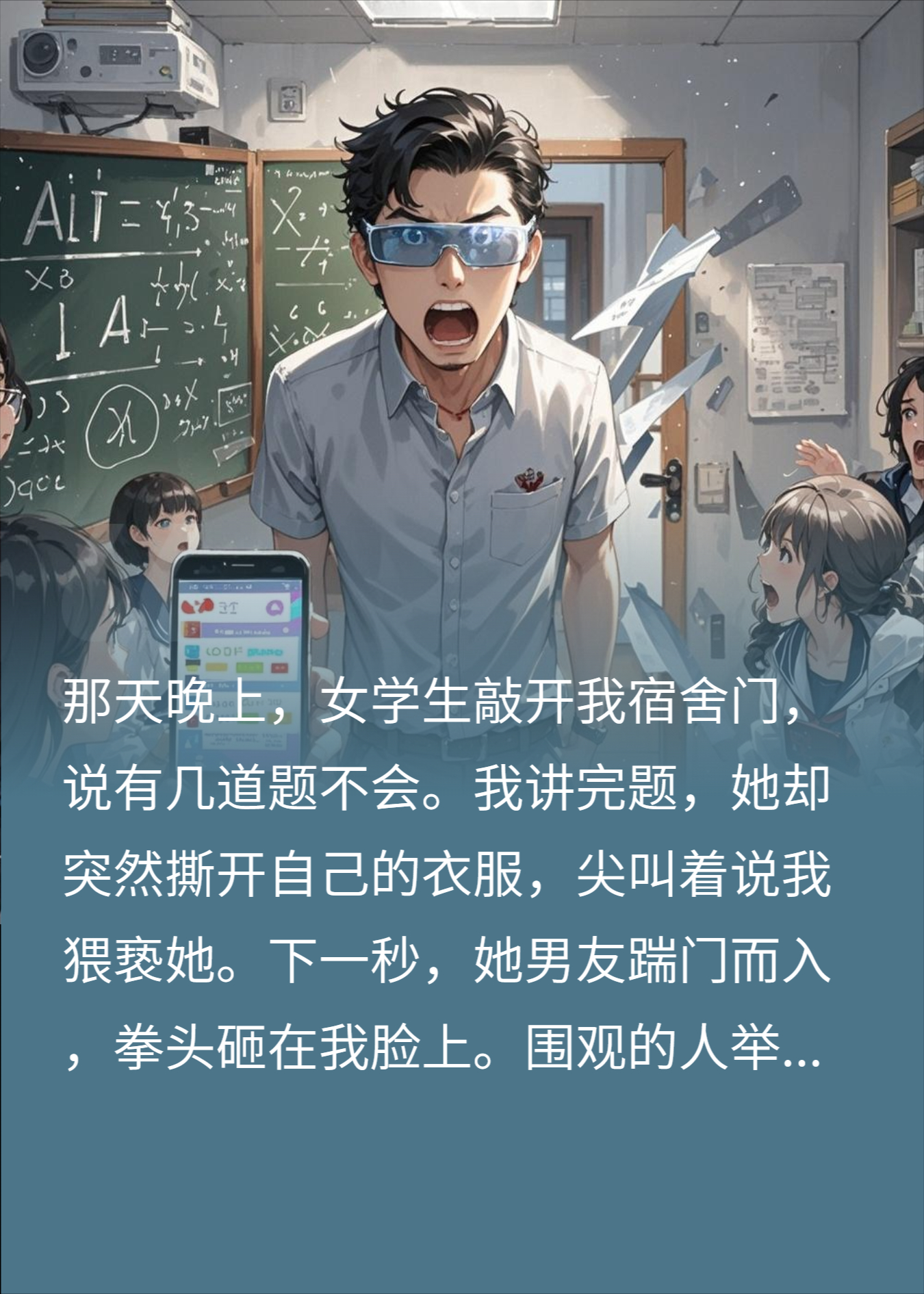 女学生诬陷我猥亵她的时候，我直播间人数超百万……