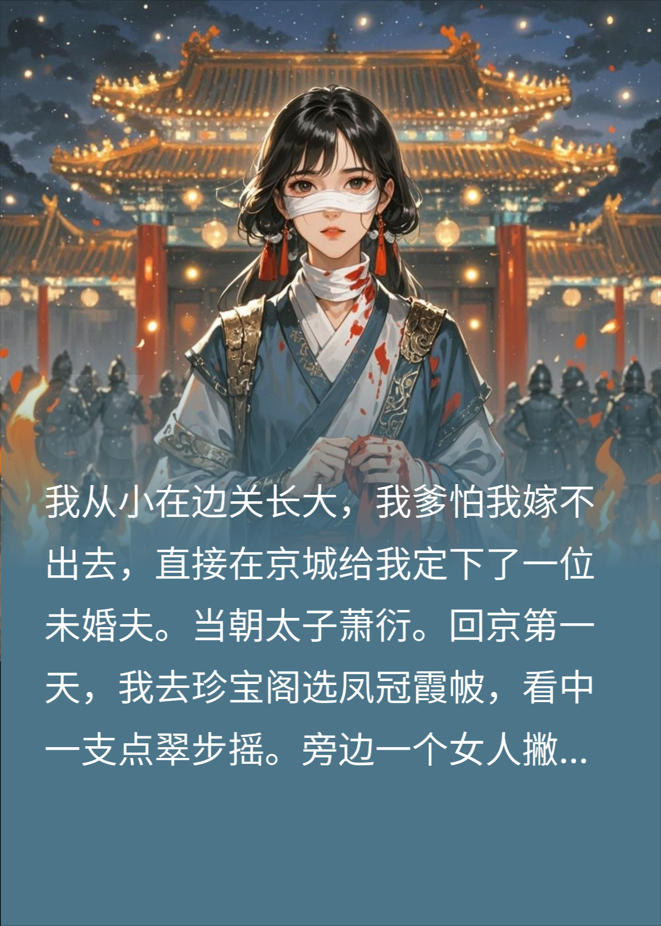 太子宠妾毁我容？抱歉我爹是摄政王