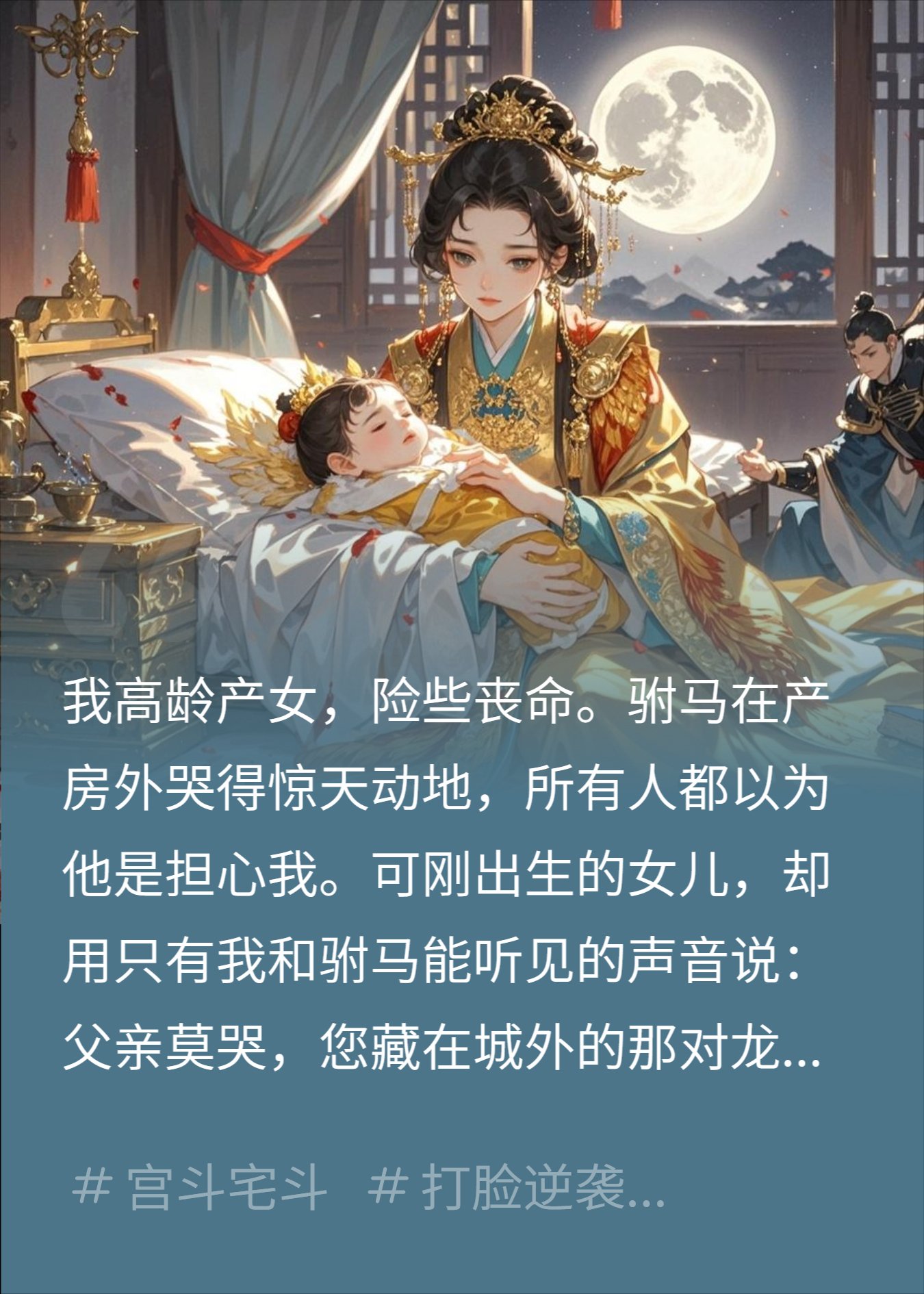 产房惊闻女儿心声，渣驸马当场被我废爵！