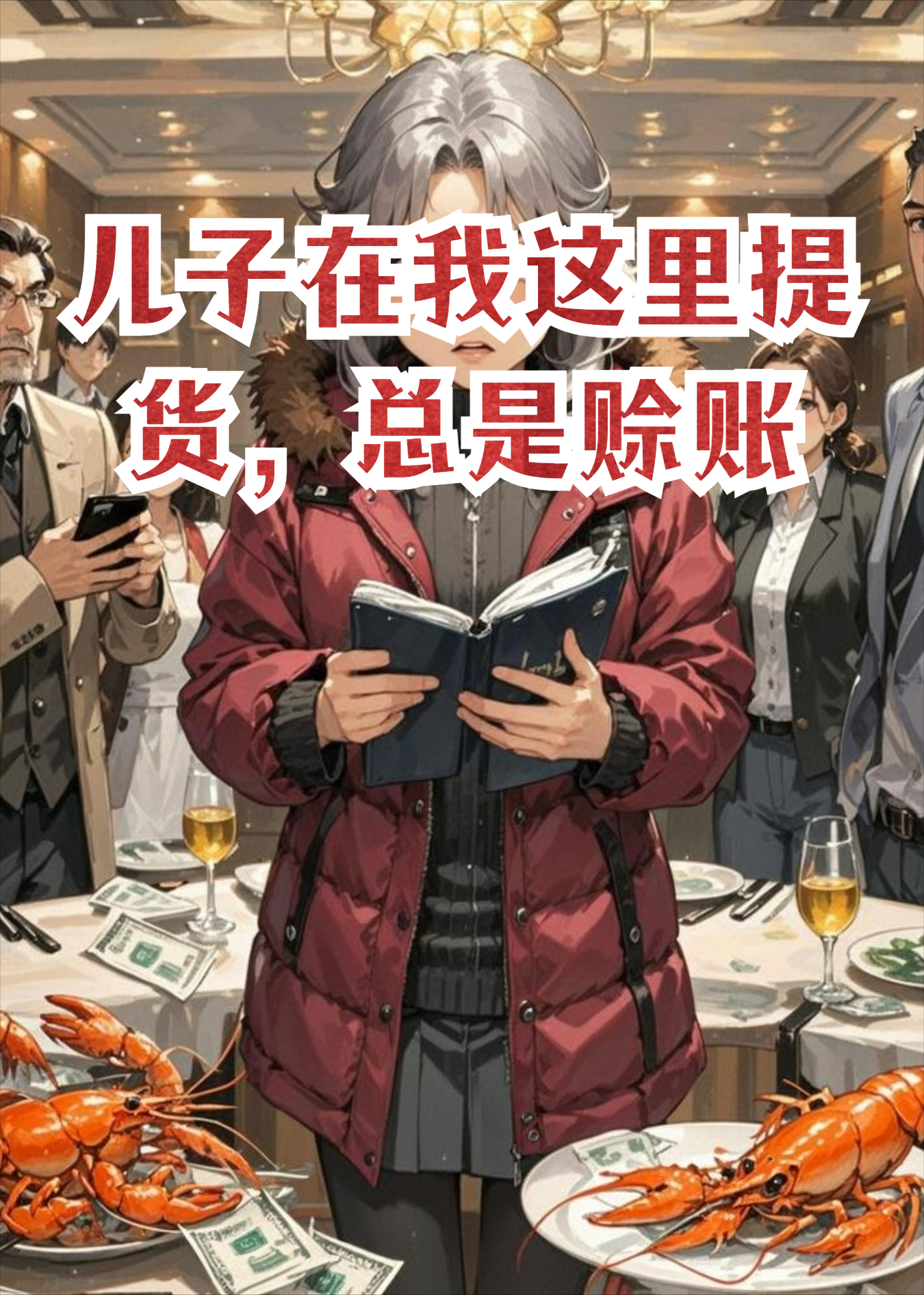 儿子在我这里提货，总是赊账