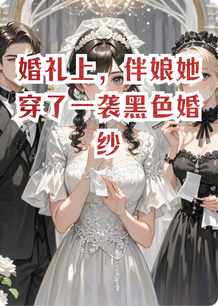 婚礼上，伴娘她穿了一袭黑色婚纱