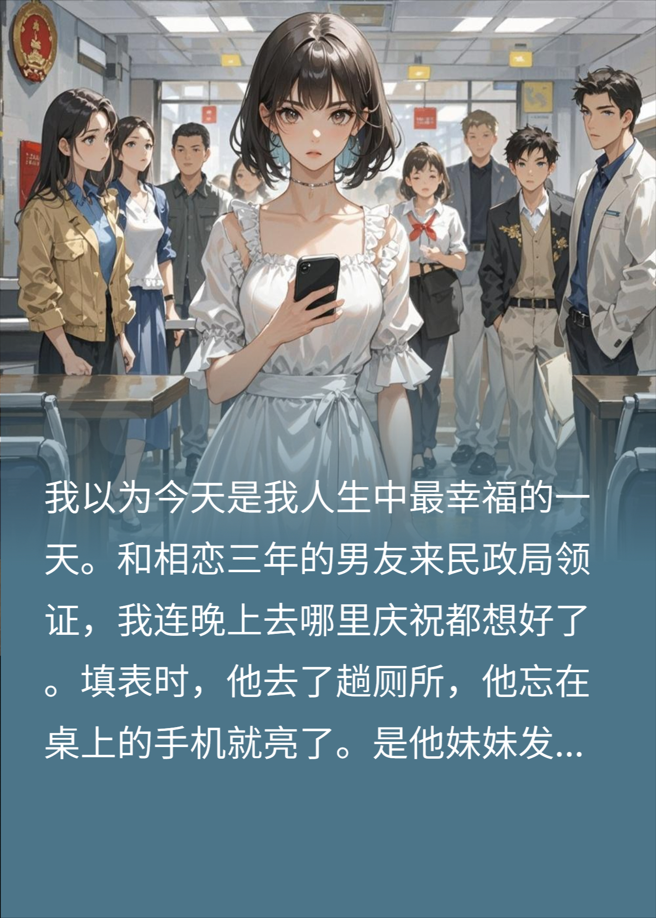 民政局领证喜当妈，我当场掀桌打脸，摔笔怒喊不嫁了