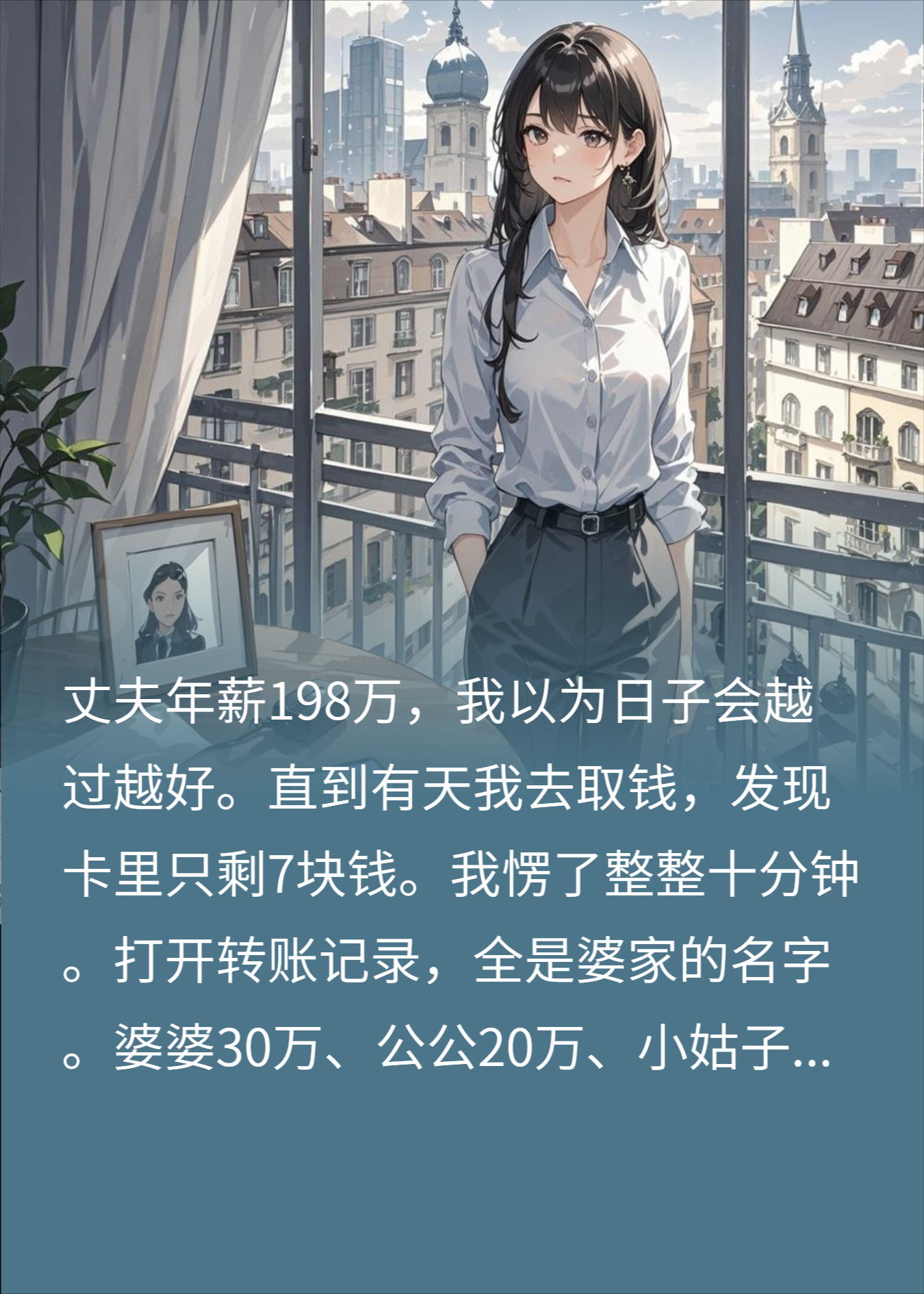 百万年薪剩7块？我直接单程出差，渣夫89通来电炸了屏