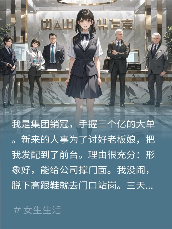 销冠被贬看门董事长怒摔杯老板娘慌了