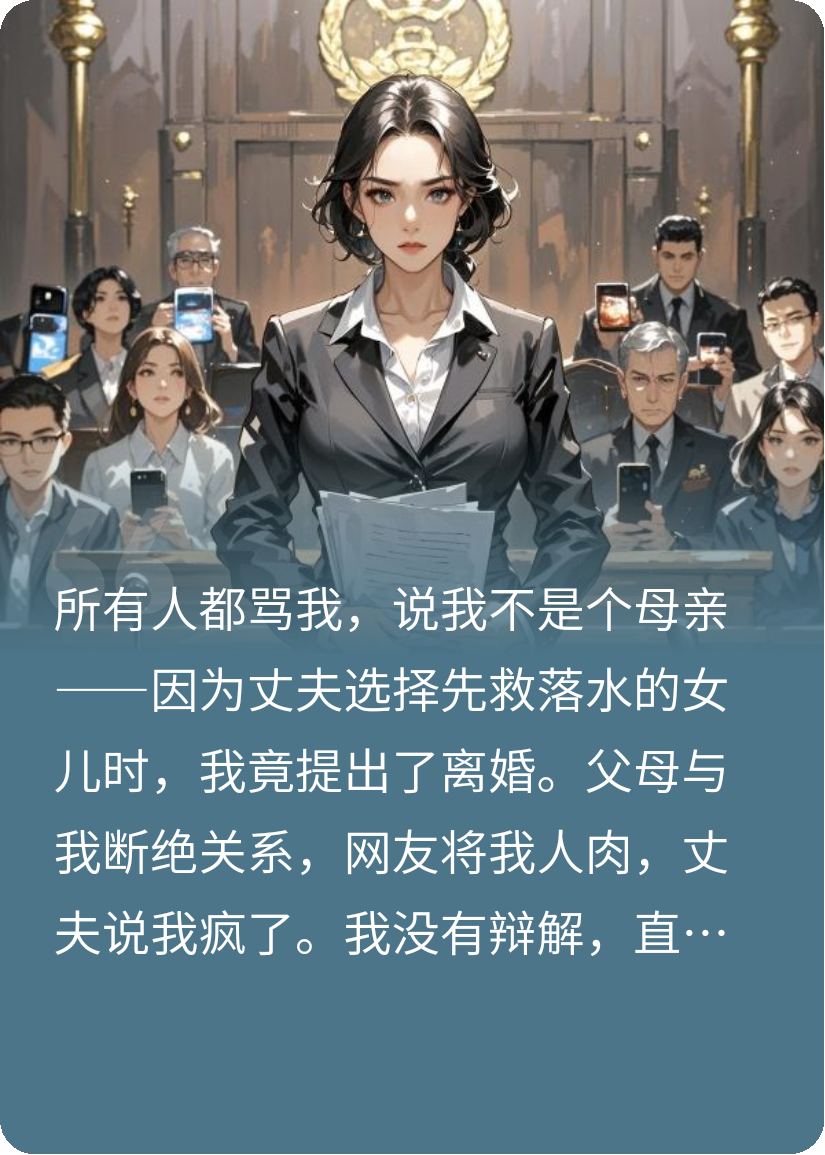 丈夫选择救女儿后，我提出了离婚