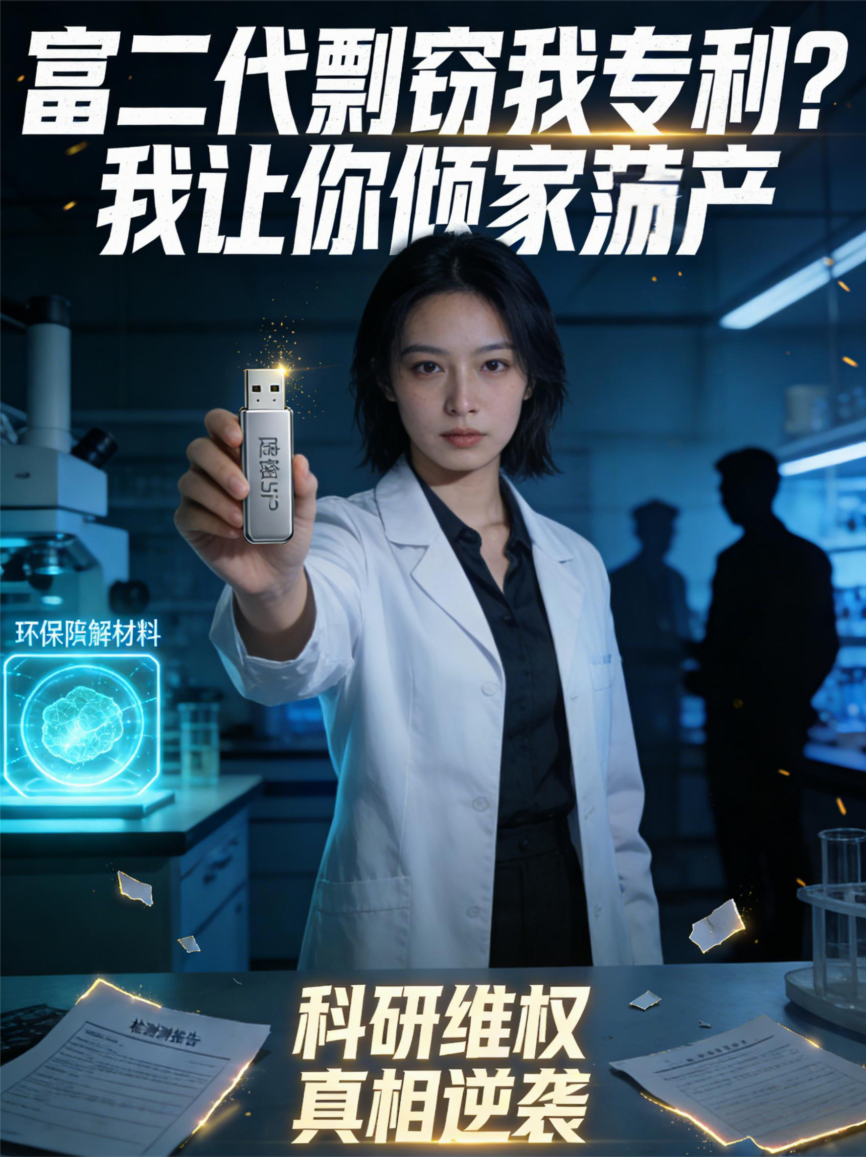 富二代剽窃我专利？我让你倾家荡产