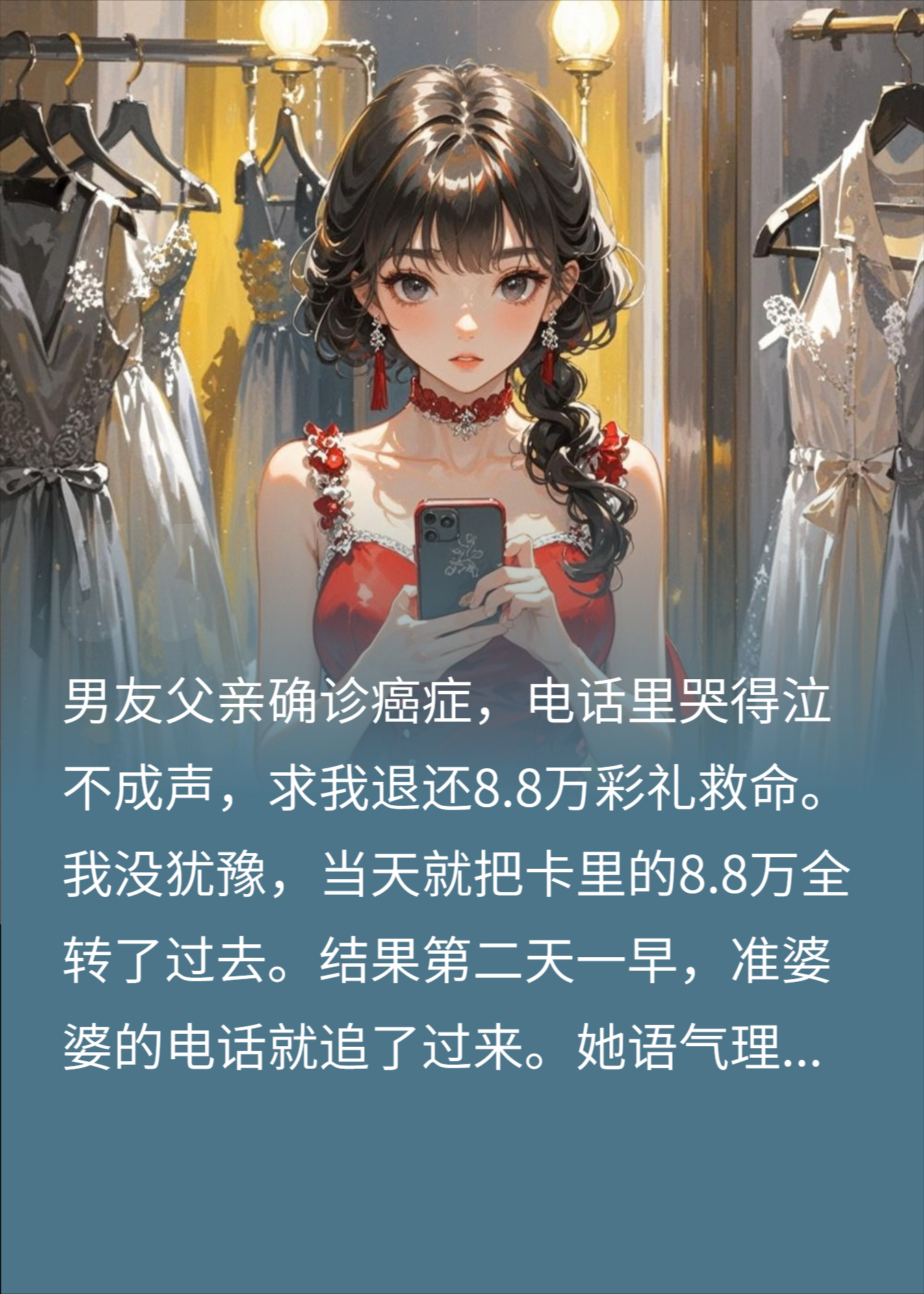 退还8万8彩礼后，准婆婆提四个要求我果断分手