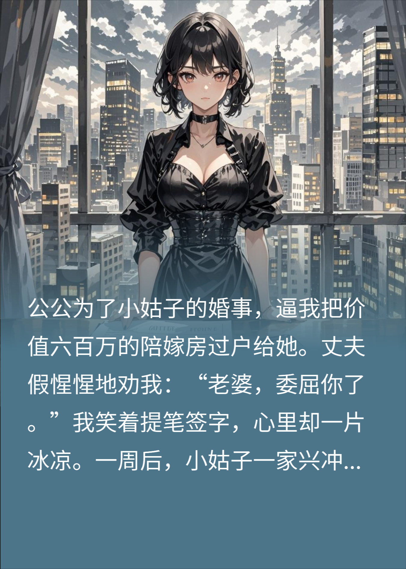 逼我陪嫁房送小姑？我反手让婆家背债590万，全家炸锅