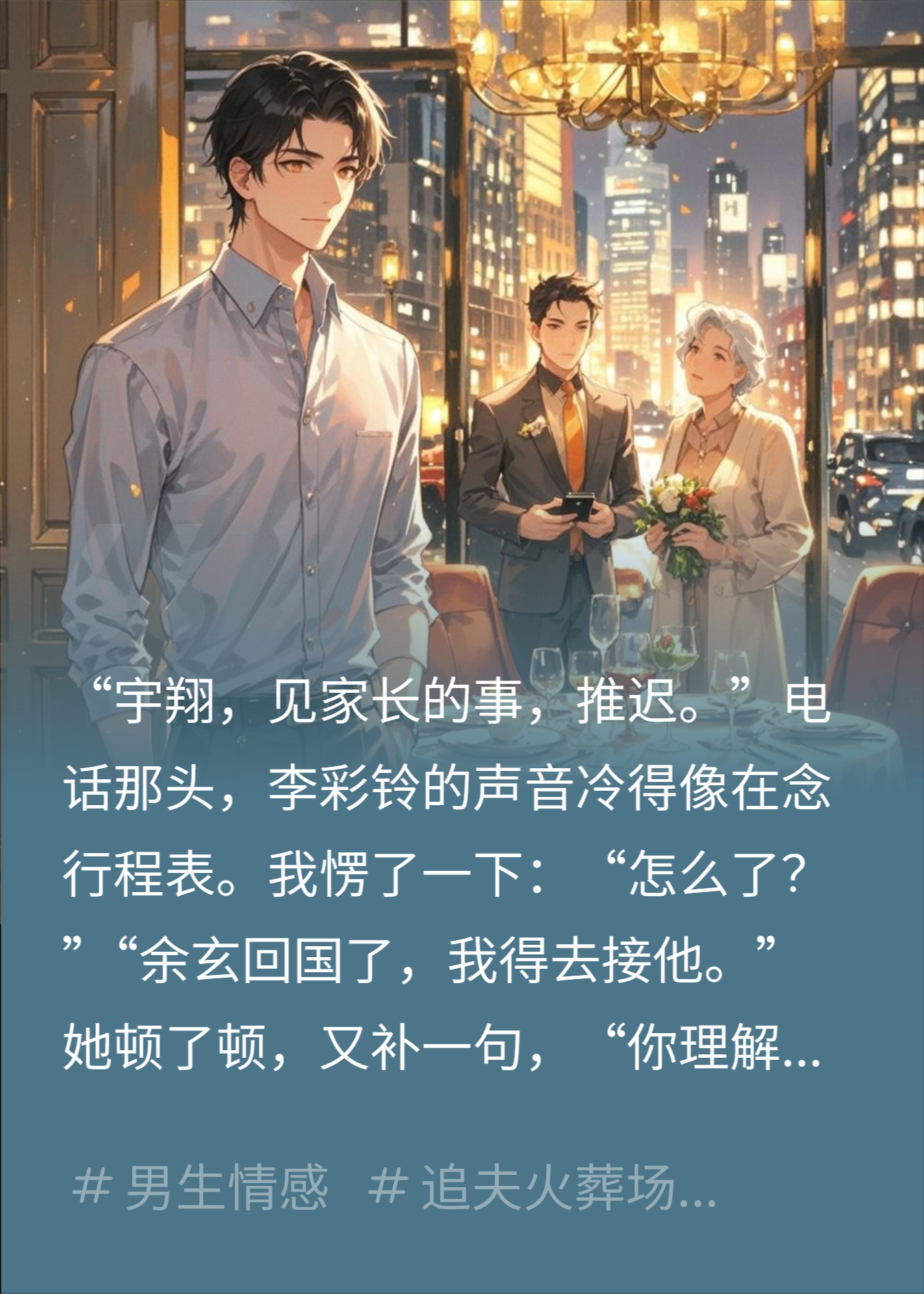 妻子为竹马放鸽子，我转身换新娘