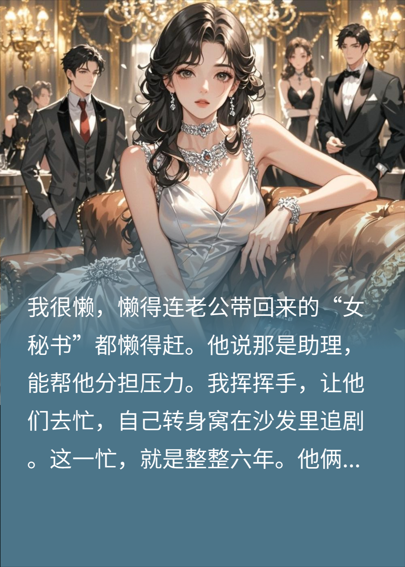 带助理回家分担压力，我：老公，你霸总体验卡结束了