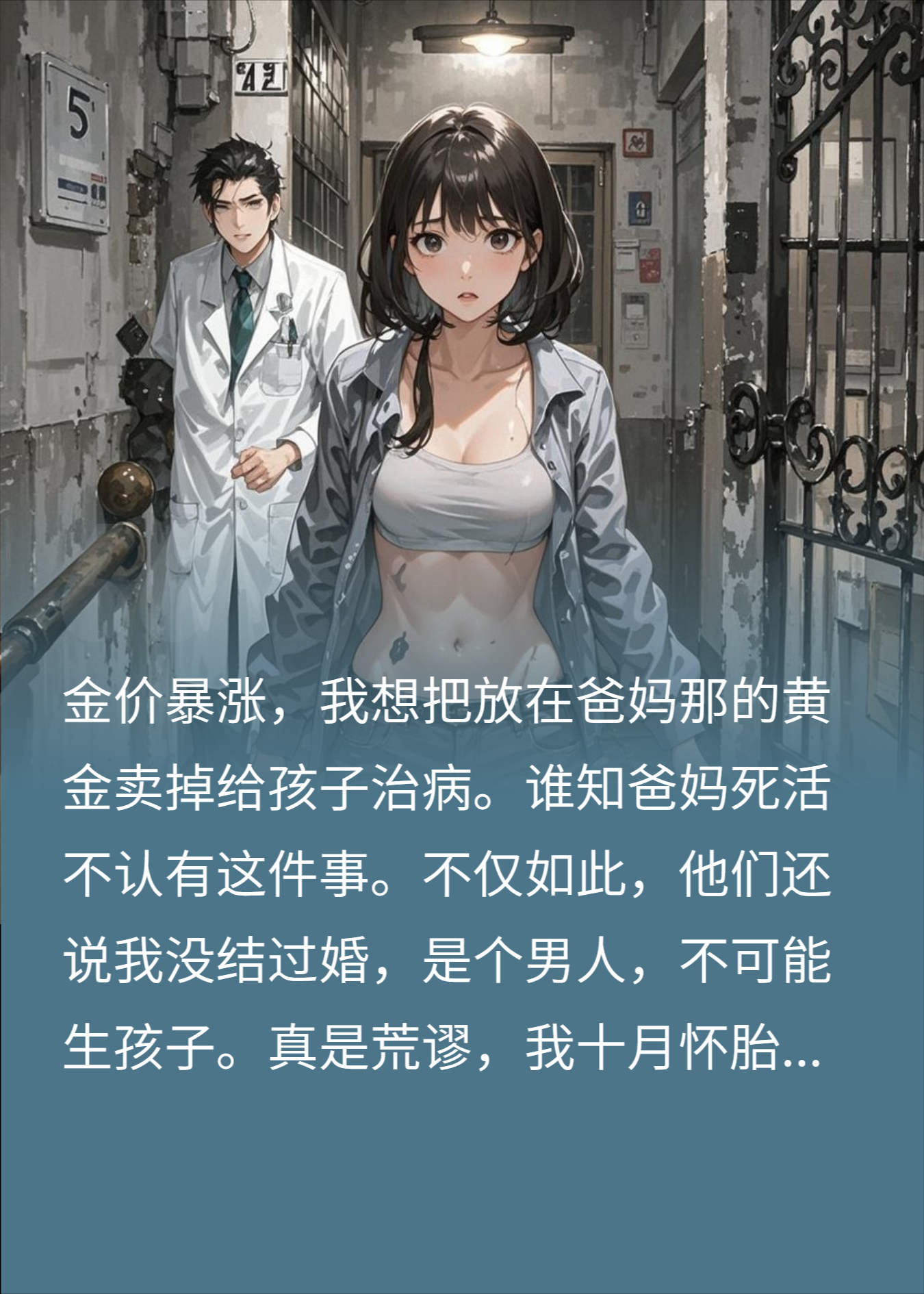 我找爸妈要金子，他们却说我是男人