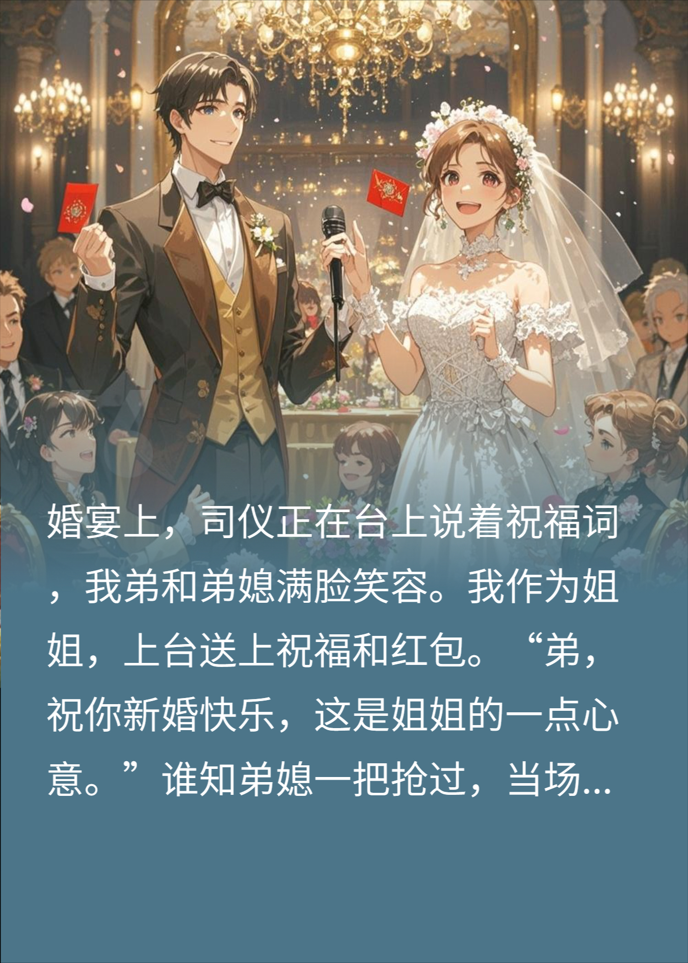 结婚随8万被弟媳羞辱，我反手加价换新娘，炸懵全场！
