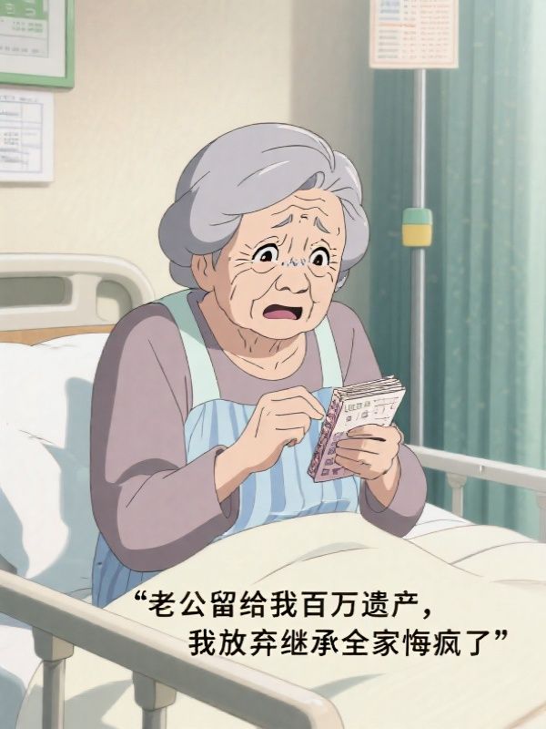 老公留给我百万遗产，我放弃继承全家悔疯了