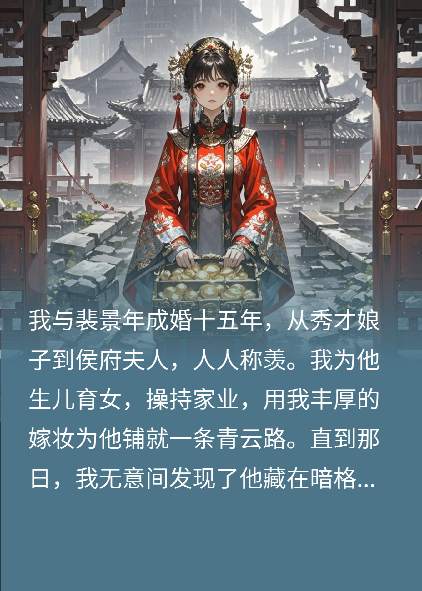 夫君别院藏娇，我携嫁妆离侯府