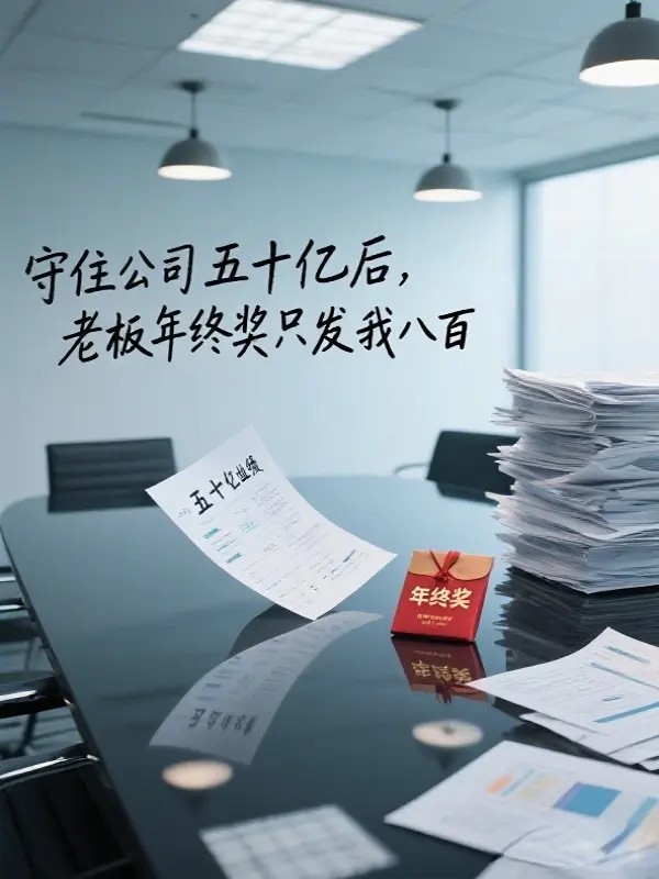 守住公司五十亿后老板年终奖只发我八百