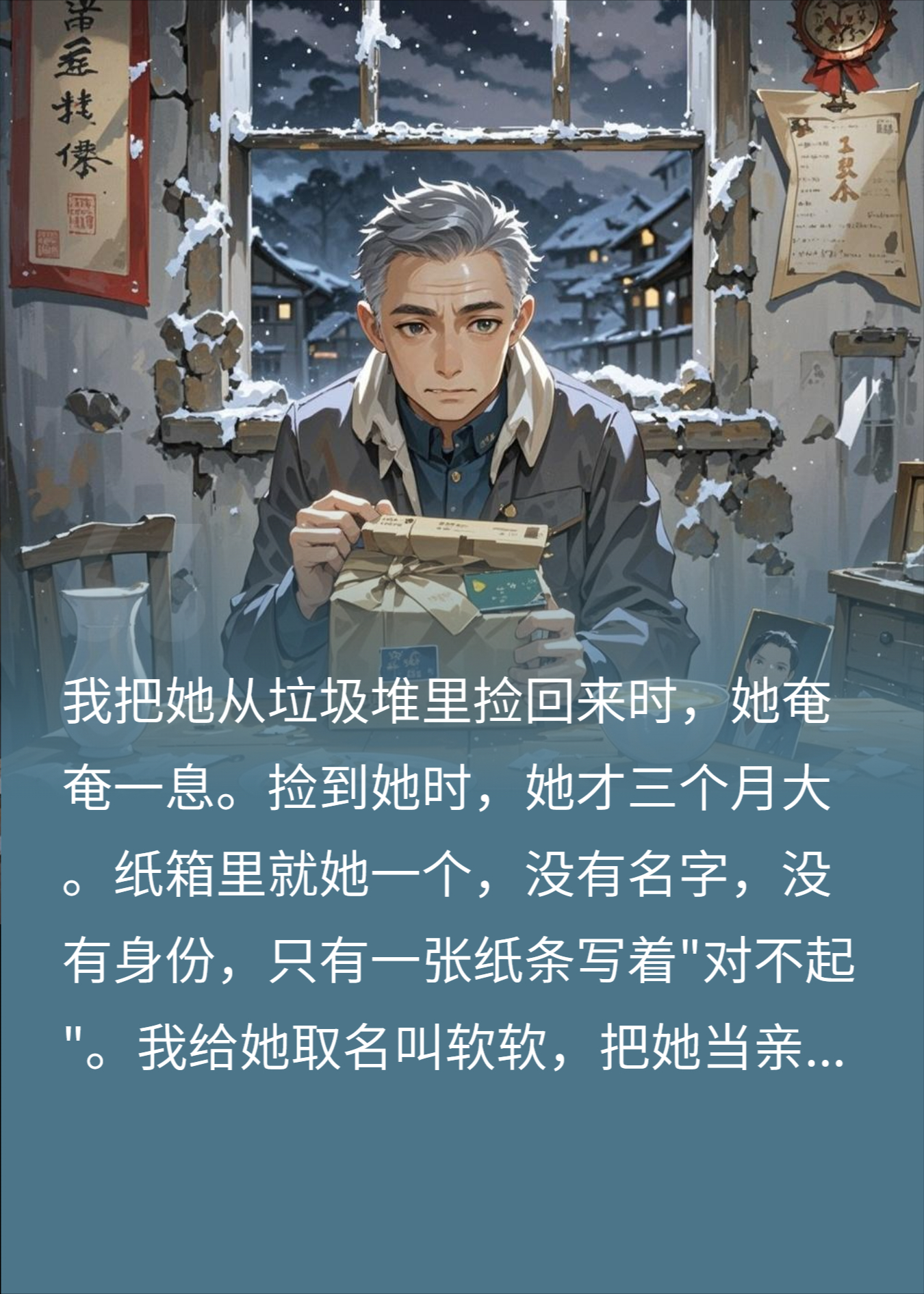 供出大学生养女被富豪领走，半年后收到包裹我当场崩溃